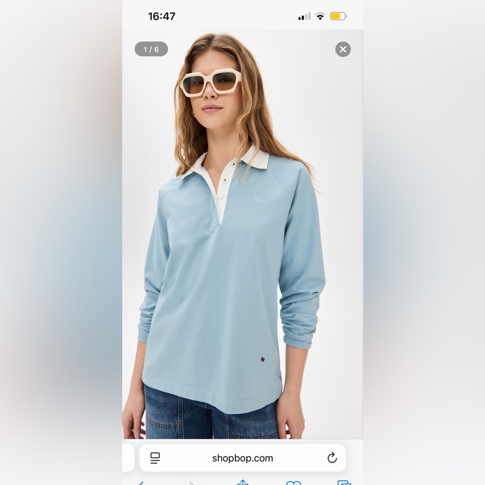 CLARE V Le Rugby Tee